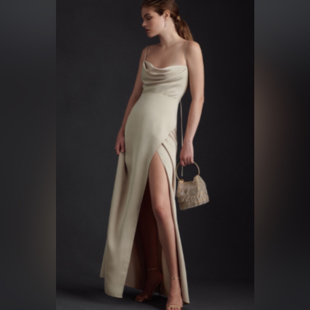 BHLDN Remy dress in Champagne size 0 worn once!